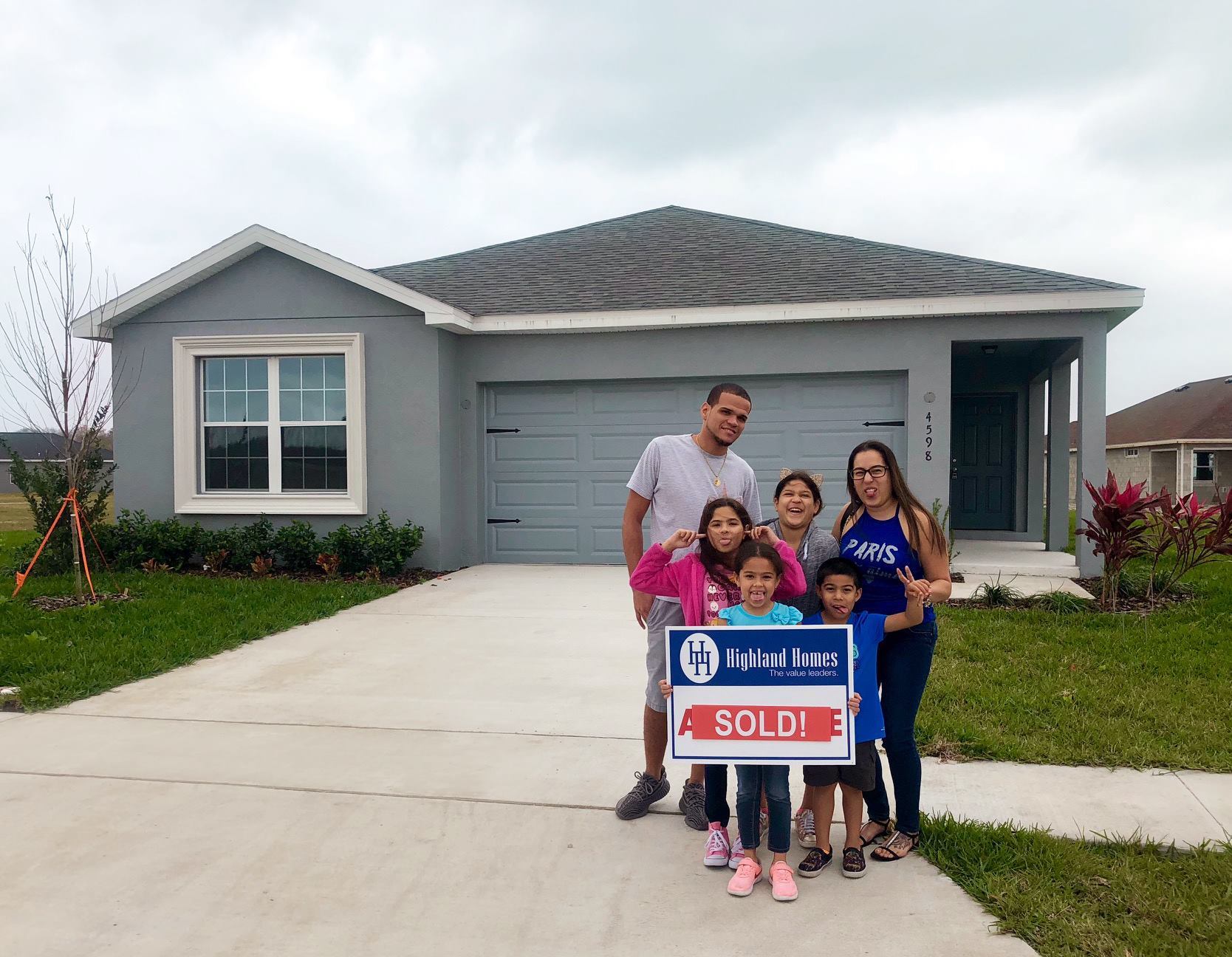 <p>Congratulations and welcome home to the Almodovar family, new homeowners in St. Cloud, FL! These first-time buyers are very excited to have finally found a home with everything were looking for including 4 bedrooms, an open layout, and a large home site and yard.<br />
<br />
We are so happy to have helped you find your dream home - Welcome to the neighborhood!</p>